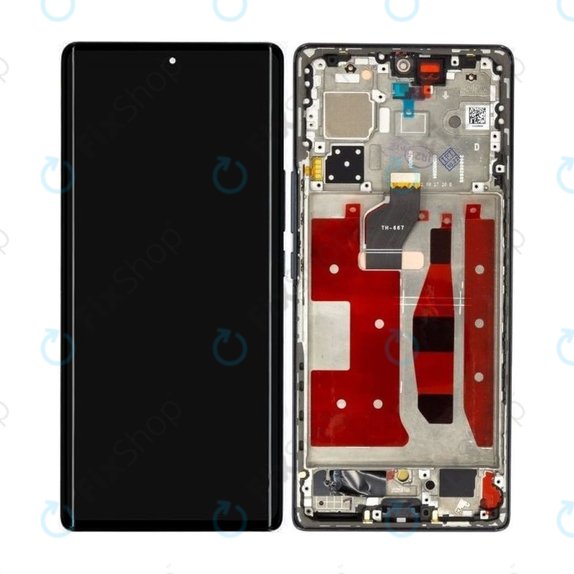 Honor 70 - Ecran LCD + Sticlă Tactilă + Ramă (Midnight Black) OLED