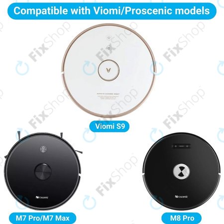 Xiaomi Viomi S9, Proscenic M7 Pro, M7 Max, M8 Pro - Perie principală
