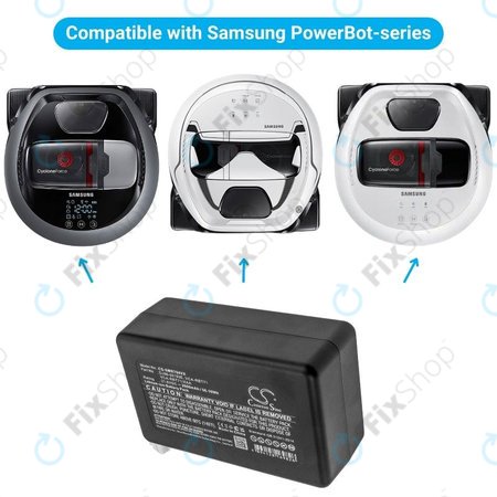 Samsung PowerBot-series - Baterie DJ96-00193E, VCA-RBT71 Li-Ion 21.6V 2600mAh HQ