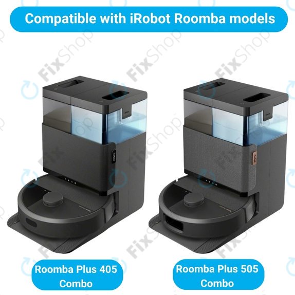 Set de piese de schimb pentru iRobot Roomba Plus 405 Combo, 505 Combo (2x Perie principală, 4x Filter, 4x Perie laterală)