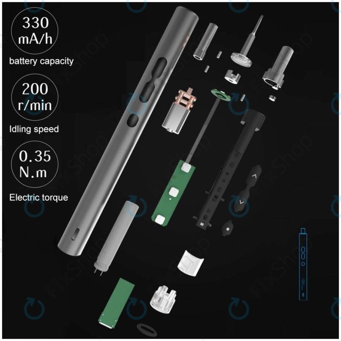 Kingsdun - Şurubelniţă electrică de precizie 28in1