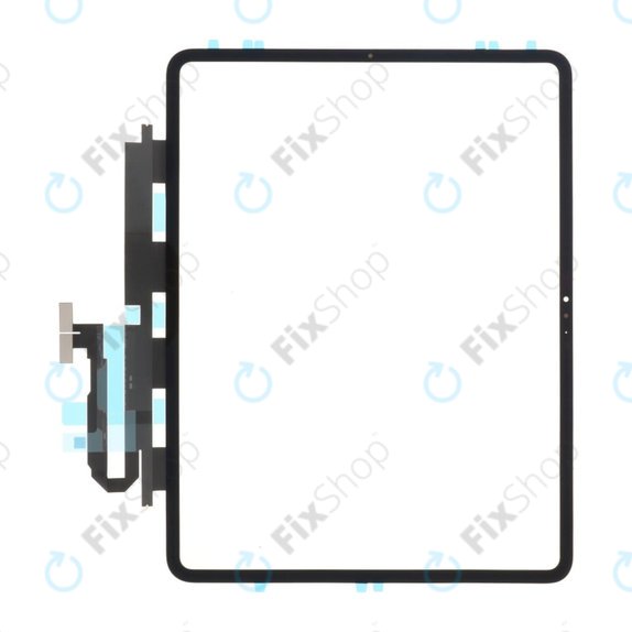 Sticlă Tactilăl cu adeziv pentru iPad Pro 13 (2024), Black