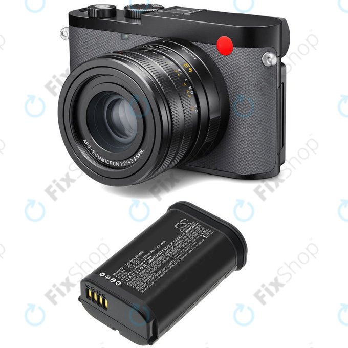 Baterie pentru Leica Q2, Q3, SL2, SL2s, 2600mAh, Li-Ion, 7.2V, BP-SCL6, HQ