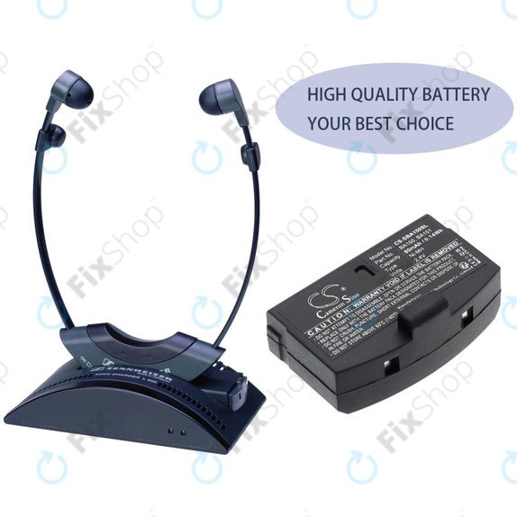Baterie pentru Sennheiser, 60mAh, Ni-MH, 2.4V, BA150, HQ