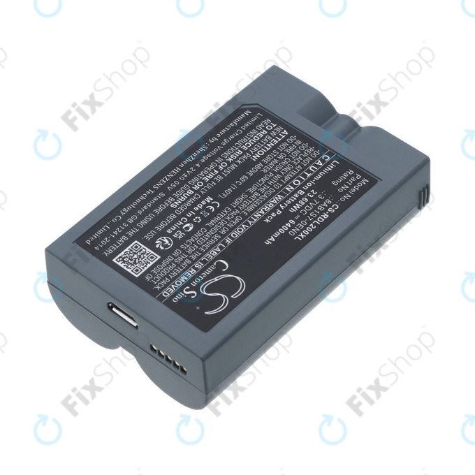 Baterie pentru Ring Video Doorbell 2, 3, 4, 6400mAh, Li-Ion, 3.7V, 8AB1S7-0EN0, HQ