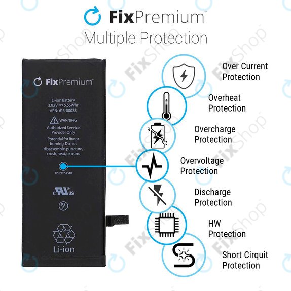 Apple iPhone XS - Baterie 2658mAh FixPremium