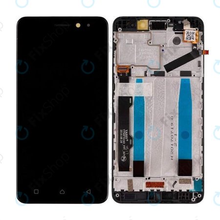 Lenovo K6 K33a48, K6 Power - Ecran LCD + Sticlă Tactilă + Ramă (Black) TFT