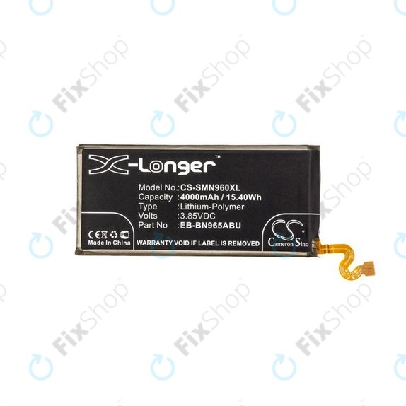 Samsung Galaxy Note 9 N960U - Baterie EB-BN965ABU 4000mAh HQ
