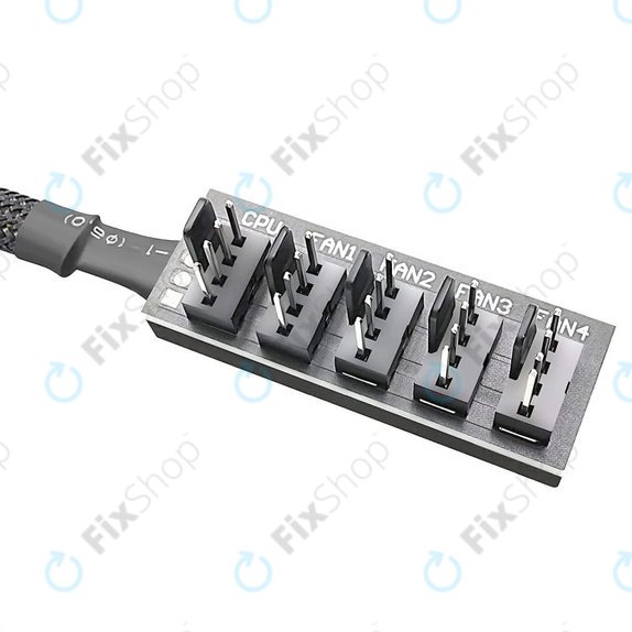 Hub PWM pentru ventilatoare, 4 pini, 5 porturi