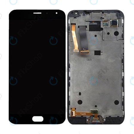 Meizu MX5 - Ecran LCD + Sticlă Tactilă + Ramă (Black) TFT