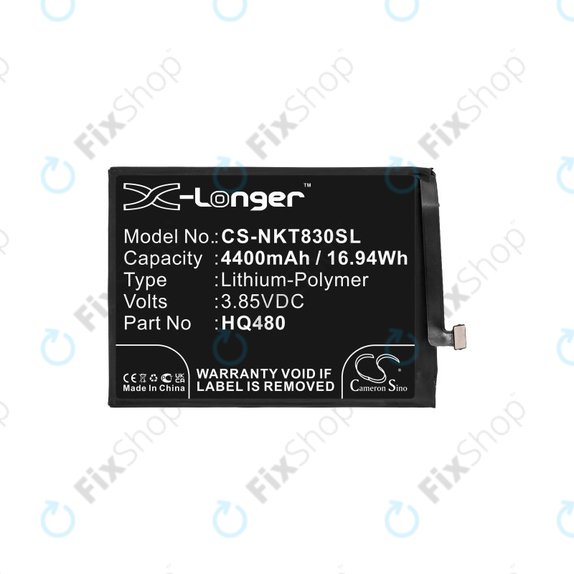 Baterie pentru Nokia 8.3 2020 5G, 4400mAh, Li-Pol, 3.85V, HQ480, HQ