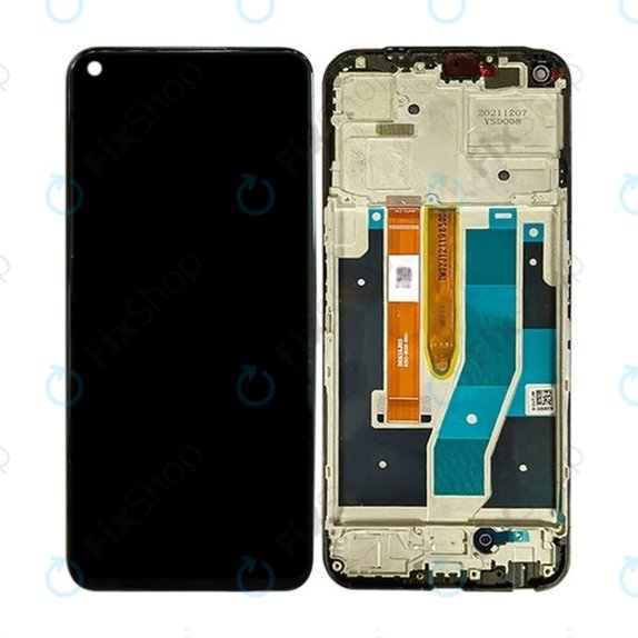 OnePlus Nord CE 2 Lite 5G CPH2381 - Ecran LCD + Sticlă Tactilă + Ramă (Black Dusk) TFT