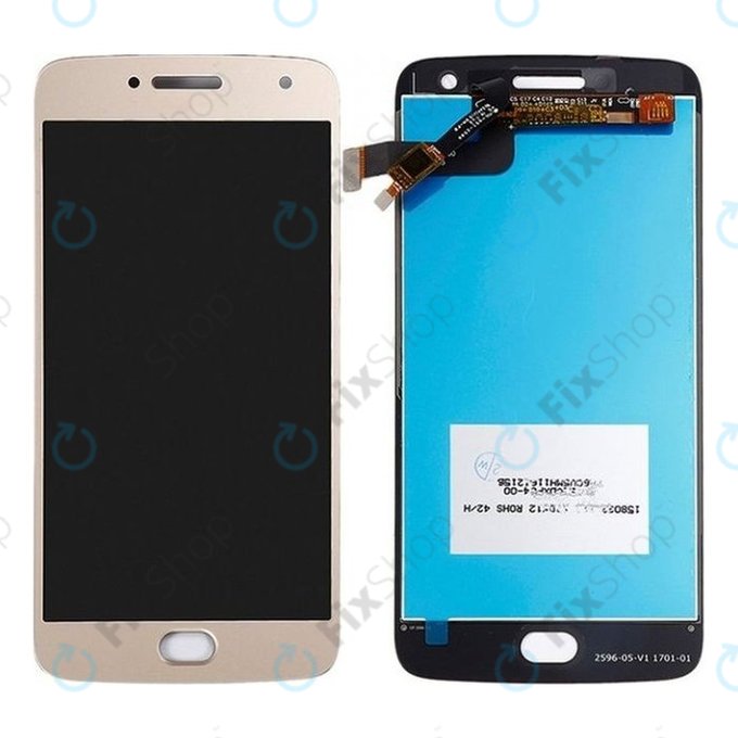 Motorola Moto G5 Plus - Ecran LCD + Sticlă Tactilă (Gold) TFT
