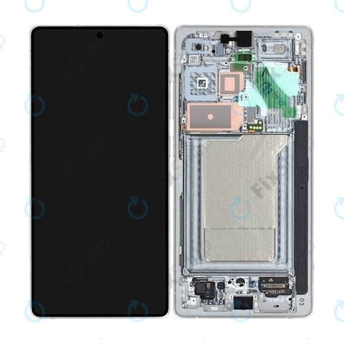 Samsung Galaxy S25 Ultra - Ecran LCD + Sticlă Tactilă + Ramă (Titanium Silverblue) - GH82-36387C Genuine Service Pack