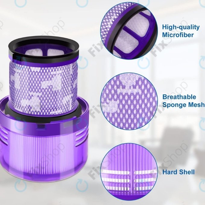 Filtru de praf, 2 buc. pentru Dyson V11, V15