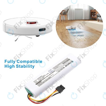 Baterie pentru Dreame D9 Plus, F9 Pro, 2600mAh, Li-Ion, 14.4V, P2051-4S1P-XWDEV, HQ