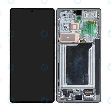 Samsung Galaxy S25 Ultra - Ecran LCD + Sticlă Tactilă + Ramă (Titanium Black) - GH82-36387D Genuine Service Pack