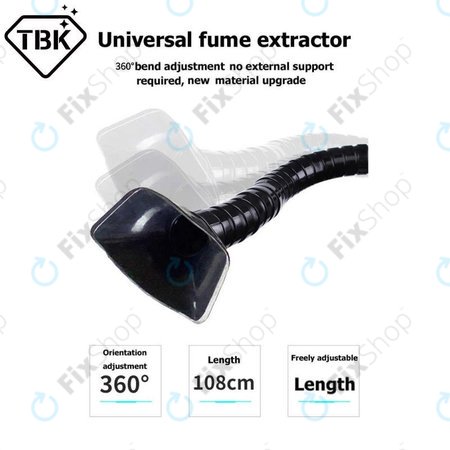 TBK Smoking Apparatus Laser Smoker - Extractor de fum în timpul lipirii