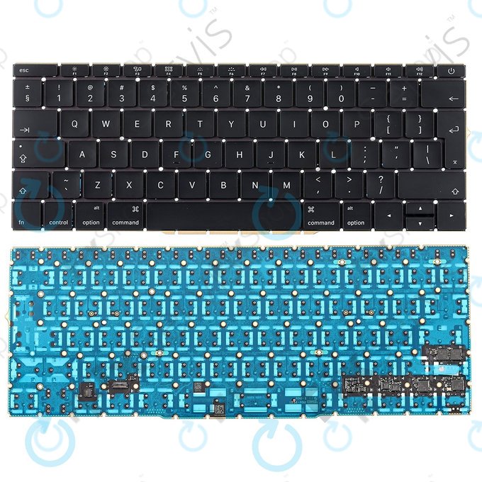 Apple MacBook Pro 13" A1708 (Late 2016 - Mid 2017) - Tastatură UK