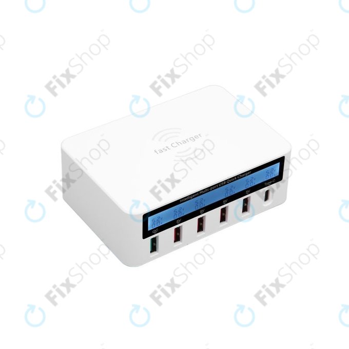 WLX-818F Stație de încărcare de service cu USB 3.0 și USB-C