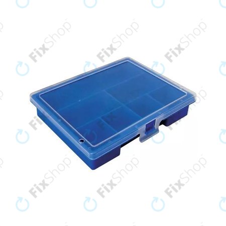 Organizator - 7 Compartimente - 178 x 145 x 36mm (Albastru)
