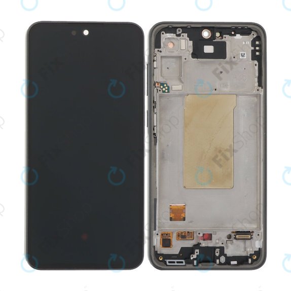 Samsung Galaxy A36 A366E - Ecran LCD + Sticlă Tactilă + Ramă (Awesome Grey) OLED