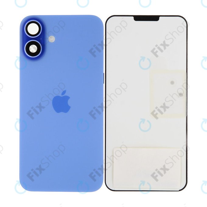 Sticlă Carcasă Spate pentru iPhone 16 Plus | Blue | 661-42841 | Genuine Apple