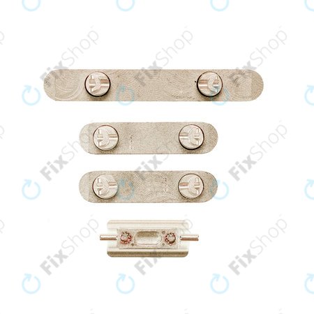 Apple iPhone XS Max - Set Butoane Volum + Pornire + Modul Silen?ios (Gold)