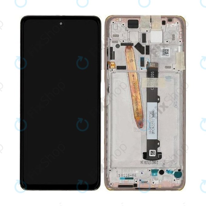 Xiaomi Poco X3 Pro - Ecran LCD + Sticla Tactilă + Ramă (Metal Bronze) - 55050000UY6D Genuine Service Pack