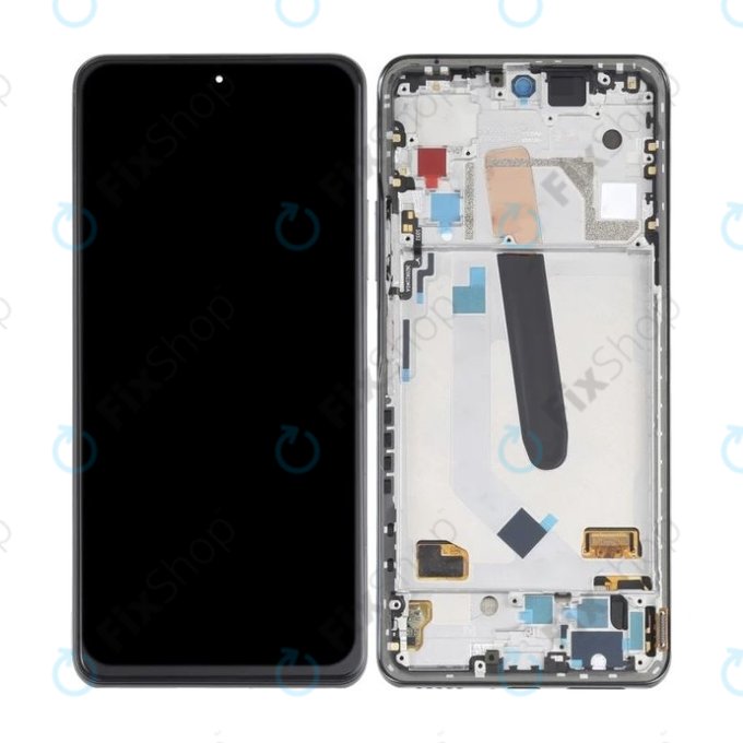 Xiaomi Poco F3 - Ecran LCD + Sticlă Tactilă + Ramă (Black) OLED