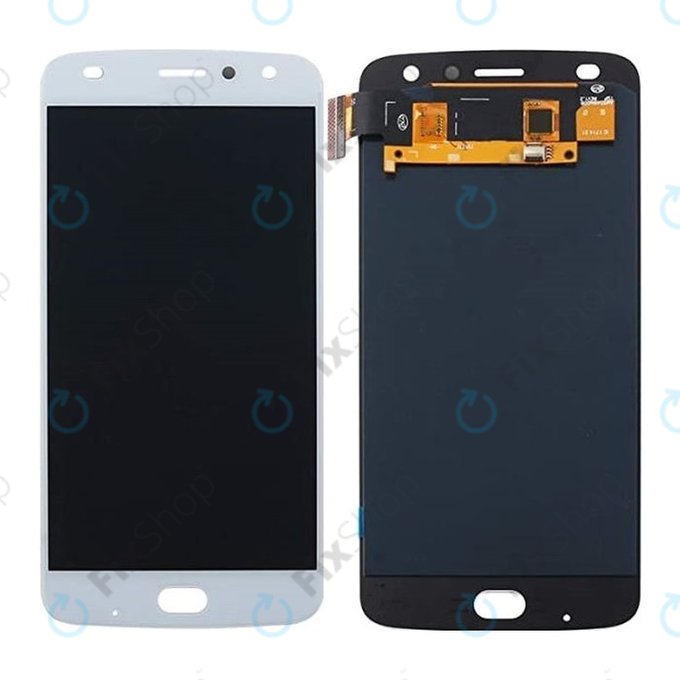 Motorola Moto Z2 Play XT1710-09 - Ecran LCD + Sticlă Tactilă (White) TFT