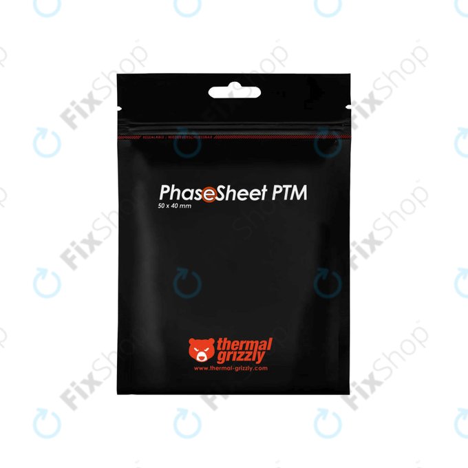 Pad termoconductor 50x40x0,2mm, Thermal Grizzly PhaseSheet PTM