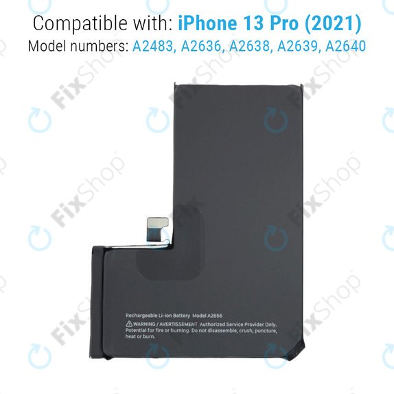 Baterie pentru iPhone 13 Pro, 3095mAh
