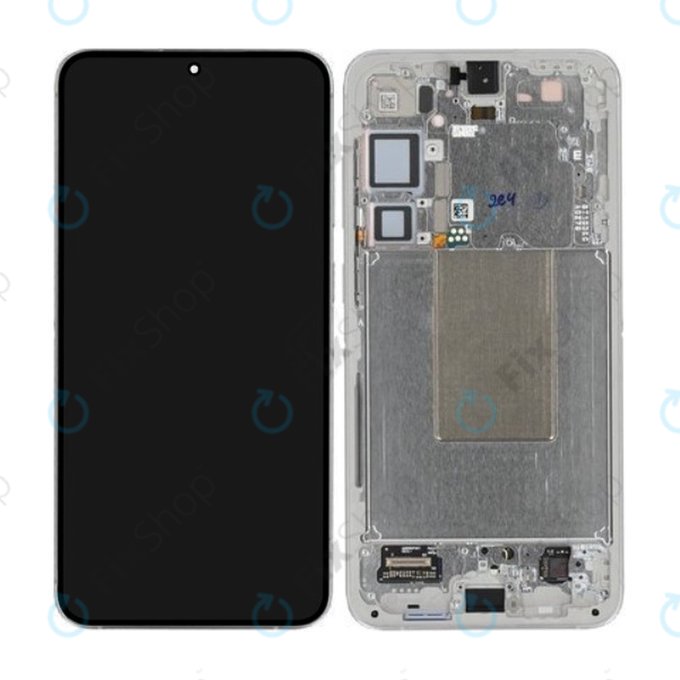 Samsung Galaxy S24 Plus S926B - Ecran LCD + Sticlă Tactilă + Ramă (Marble Grey) - GH82-33410B Genuine Service Pack