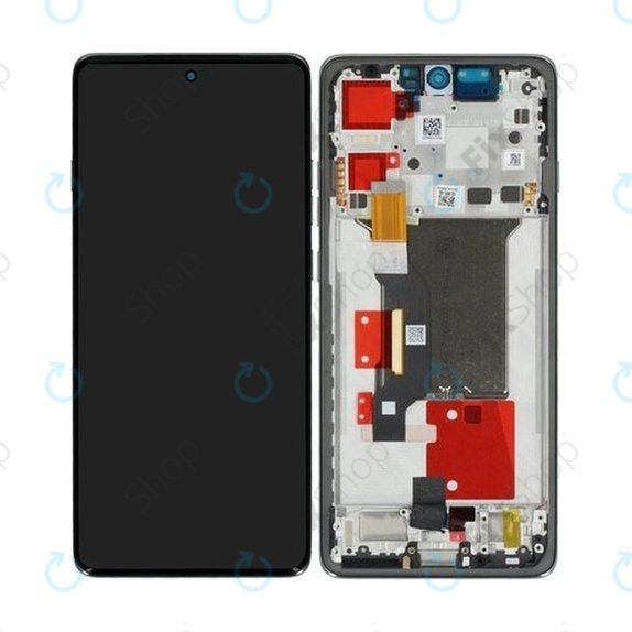Motorola Edge 60 Pro - Ecran LCD + Sticlă Tactilă + Ramă (Shadow) OLED