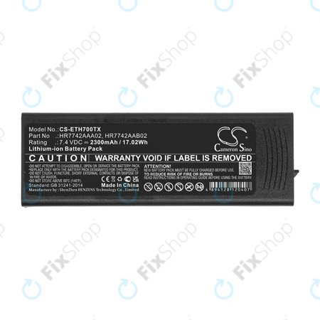 Baterie pentru EADS P3G, TPH700, 2300mAh, Li-Ion, 7.4V, HR7742AAA02, HQ