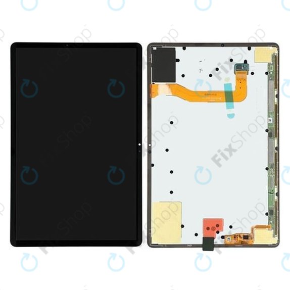 Samsung Galaxy Tab S7 Plus T970N, T976B - Ecran LCD + Sticlă Tactilă (Mystic Black) - GH82-23864A, GH82-23407A Genuine Service Pack