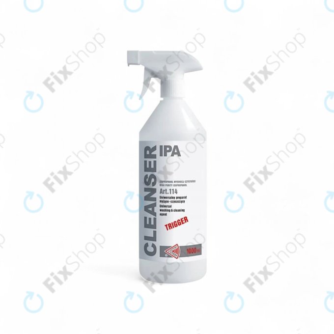 Izopropanol 100%, 1000 ml, cu pulverizator, Cleanser IPA