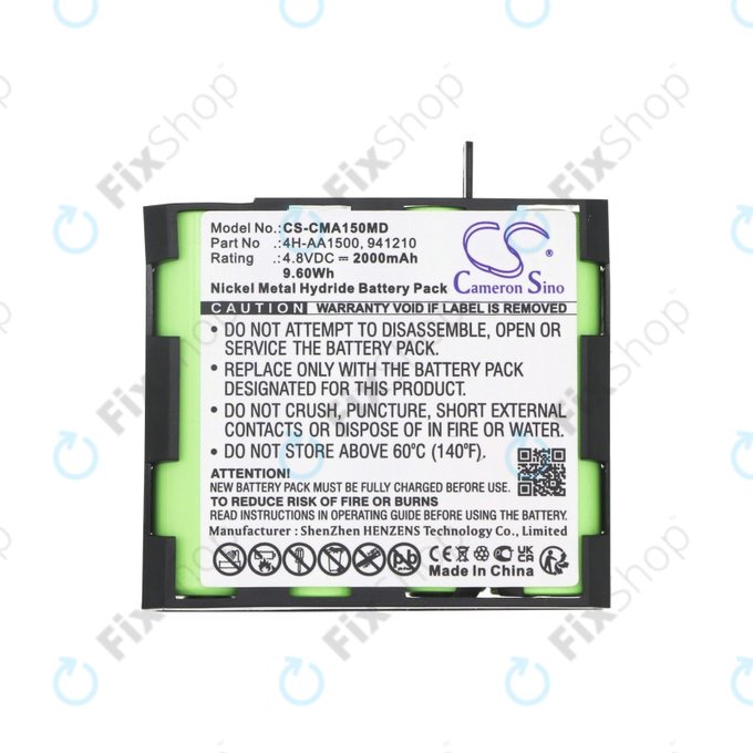 Baterie pentru Compex MI-Fitness, 2000mAh, Ni-MH, 4.8V, 941213, HQ