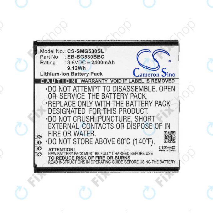 Baterie pentru Samsung Galaxy J3, 2400mAh, Li-Ion, 3.8V, EB-BG530BBC, HQ