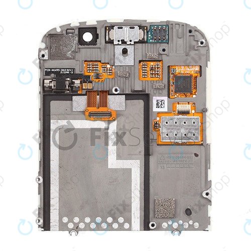 Blackberry Q10 - Ecran LCD + Sticlă Tactilă + Ramă (White) TFT