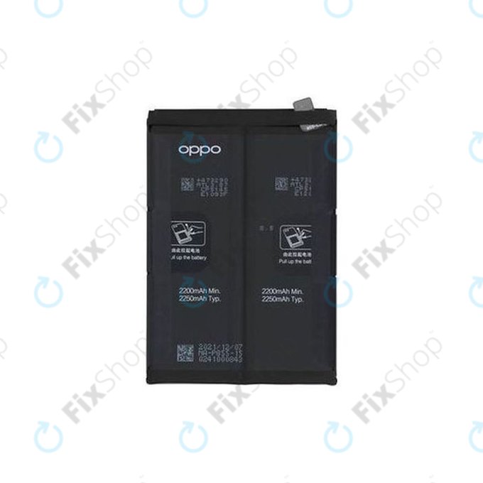 Oppo Reno 7 5G, Find X5 Lite - Baterie BLP855 4500mAh - 4200006 Genuine Service Pack