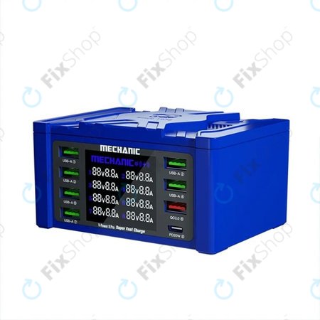 Mechanic V-Power 8 Pro - Statie de incarcare USB (USB-C, USB 3.0)