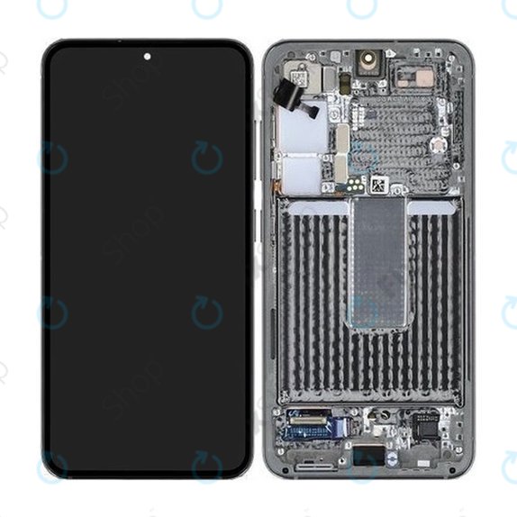 Samsung Galaxy S23 S911B - Ecran LCD + Sticlă Tactilă + Ramă (Green) - GH82-30481C, GH82-30480C Genuine Service Pack