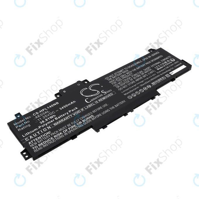 Baterie pentru HP 14, 15, 3450mAh, Li-Pol, 11.25V, AE03XL, HQ