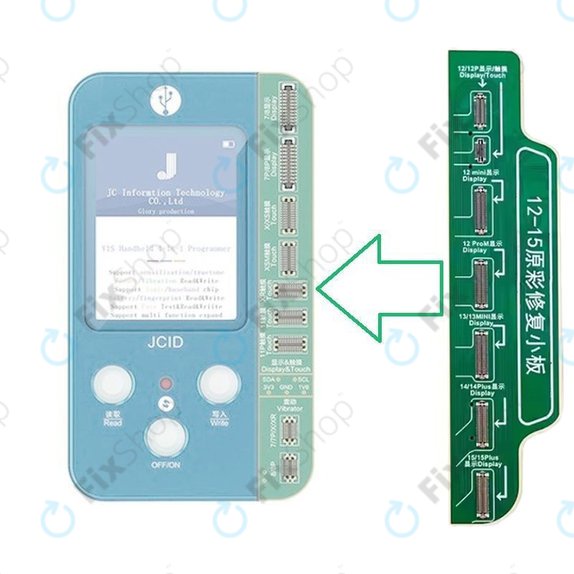 JC V1S, V1SE - Placa LCD pentru iPhone 12-series, 13, 14, 14 Plus,15-series (Latest Version 2023)