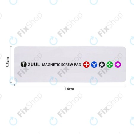 2UUL - Pad magnetic pentru Șuruburi - 140 x 35mm