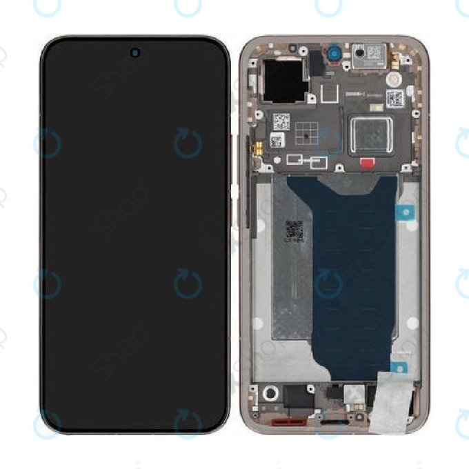 Ecran pentru Xiaomi 15T Pro 5G, Mocha Gold, Sticlă tactilă cu ramă, 5600060O12U00, Genuine Service Pack