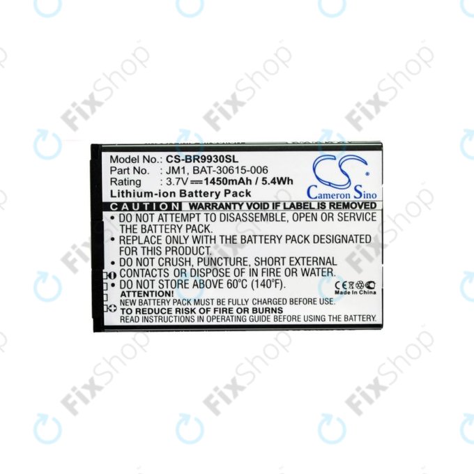 Blackberry Bold 9790, Bold Touch 9900 - Baterie BAT-30615-006 1450mAh HQ