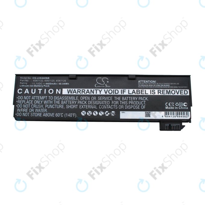 Baterie pentru Lenovo ThinkPad X240, X250, X260, S440, T440, T550, T560, 4400mAh, Li-Ion, 11.1V, 45N1132, HQ